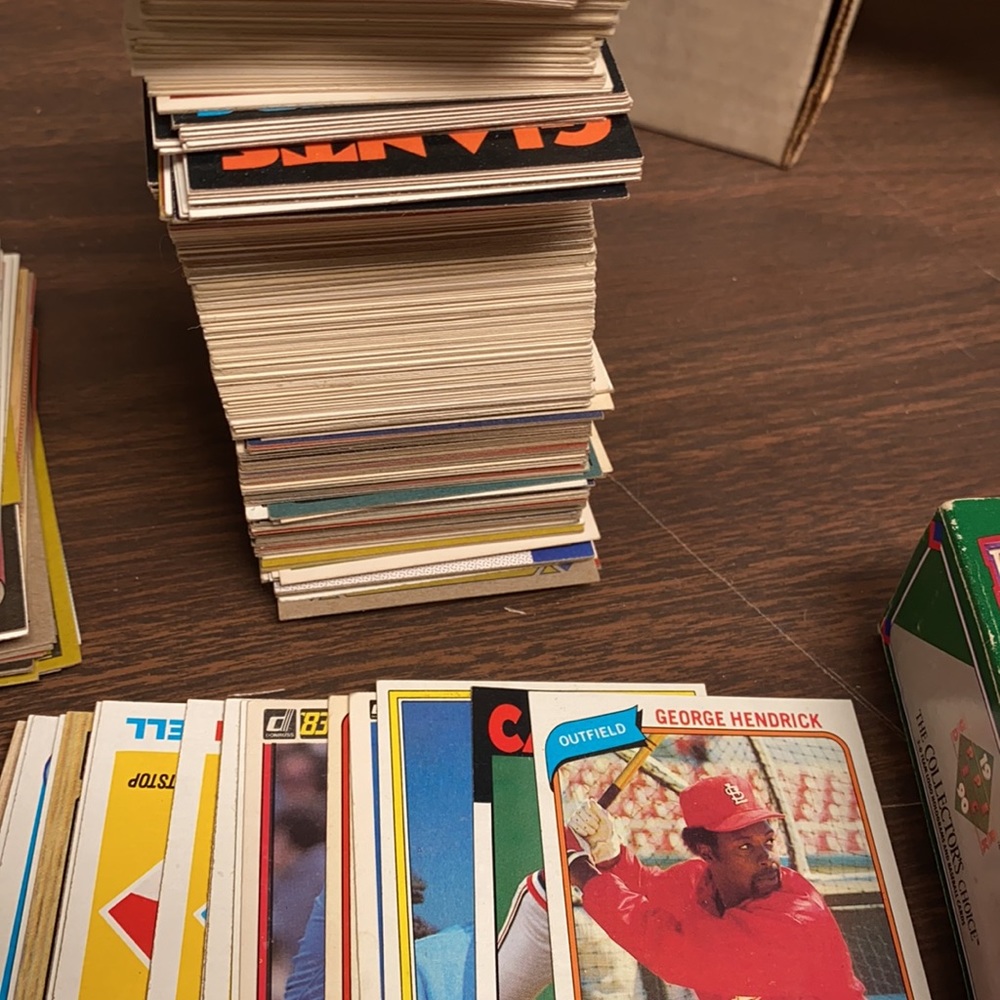 650+ 1980’s early 90’s baseball card lot ex mt several lots for sale! - Picture 3 of 3